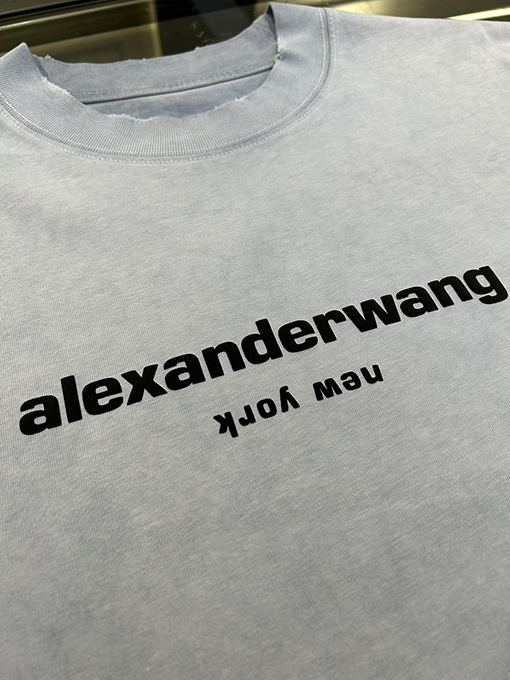 アレキサンダーワン ティーシャツ 洗い染めシリーズ ヒットショートスリーブTシャツ