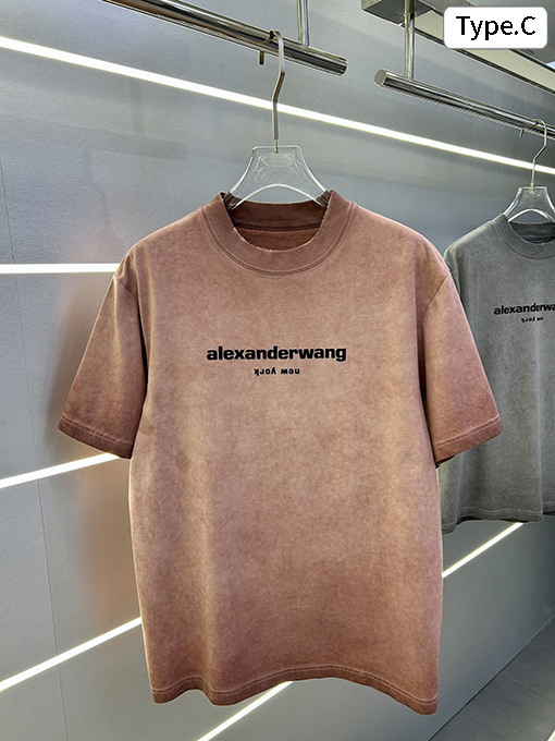 アレキサンダーワン ティーシャツ 洗い染めシリーズ ヒットショートスリーブTシャツ