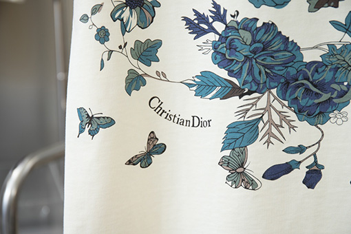 ディオール バタフライデジタルプリント半袖Tシャツ