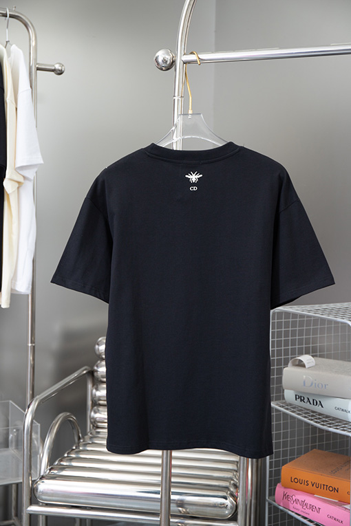 ディオール バタフライデジタルプリント半袖Tシャツ