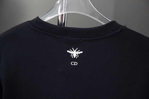 ディオール  バタフライデジタルプリント半袖Tシャツ