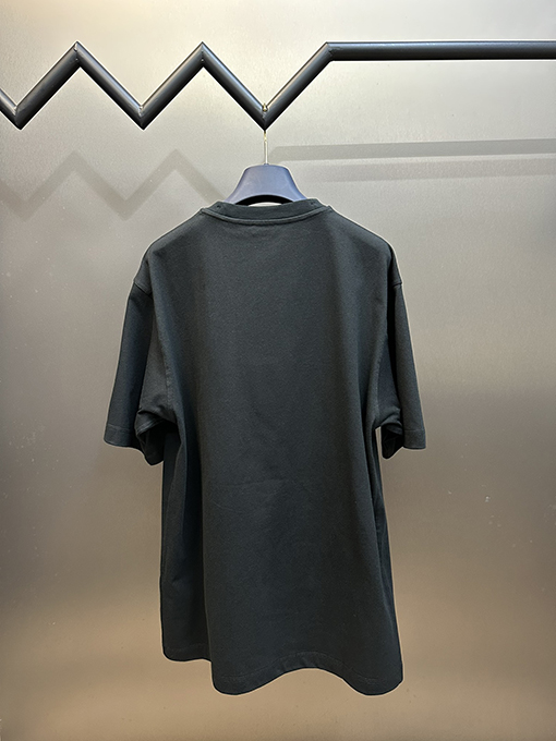 バーバリースーパーコピー オークの葉の刺繍ファッション半袖Tシャツ