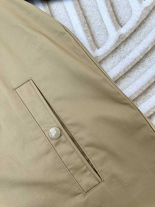 モンクレール 新しいメンズラペルシャツジャケット