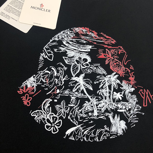 モンクレールコピー 最新モデル 半袖ラウンドネックTシャツ