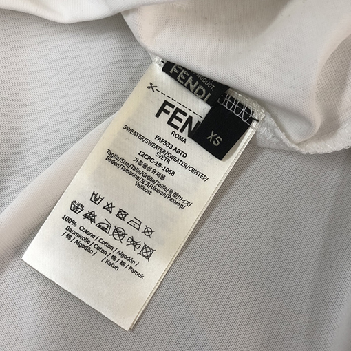 フェンディ 新しいカップルのラウンドネックTシャツ