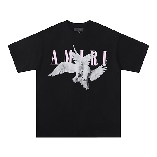 アミリ ハイストリートルーズイーグルイーグル半袖Tシャツ