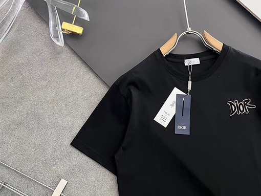 ディオール 新しいアルファベットロゴ半袖Tシャツ