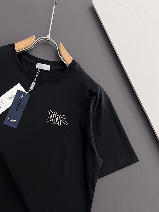 ディオール 新しいアルファベットロゴ半袖Tシャツ