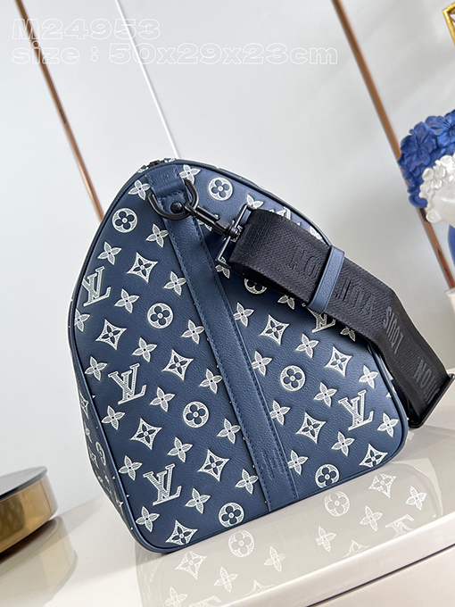ルイヴィトンコピー モノグラムパターンKeepall Bandoulière 50トラベルバッグ M24953
