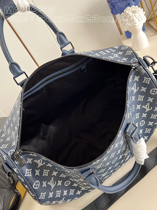 ルイヴィトンコピー モノグラムパターンKeepall Bandoulière 50トラベルバッグ M24953