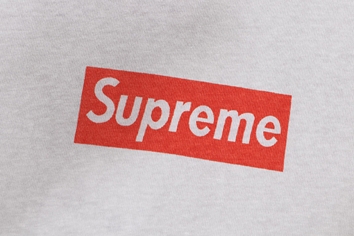Supreme X Martin Margiela スーパーコピー 偽の2ピースブロックロゴ半袖Tシャツ