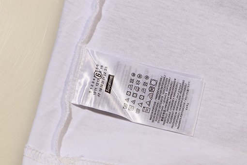 Supreme X Martin Margiela スーパーコピー  偽の2ピースブロックロゴ半袖Tシャツ