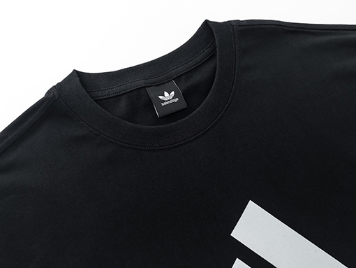 Balenciaga X Adidas クラシックロゴプリント半袖Tシャツ