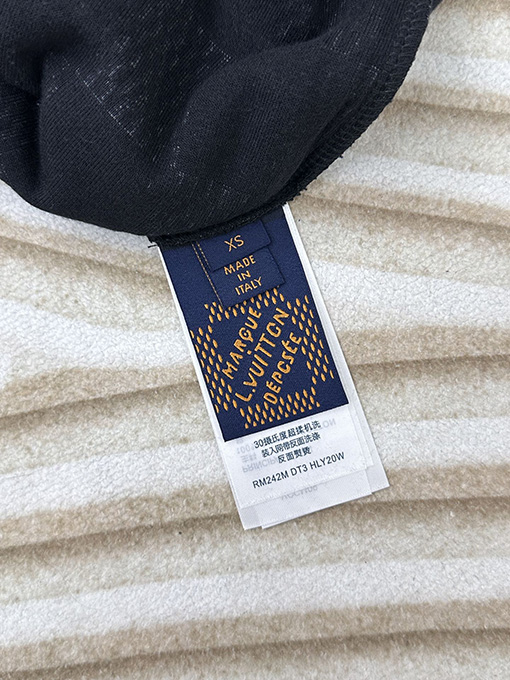 ルイヴィトン  新しいタオルリングジャカード半袖Tシャツ