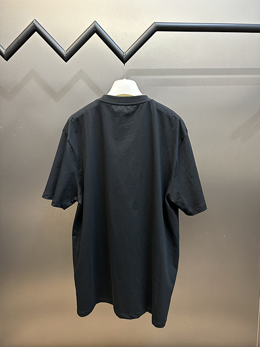 ロエベスーパーコピー レインボー刺繍ファッション半袖Tシャツ