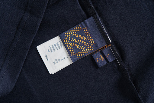 ルイヴィトン  新しいアルファベットロゴ刺繍ファッション半袖Tシャツ