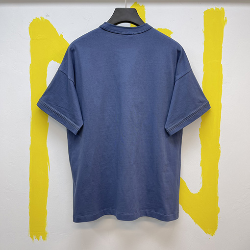 ディオールスーパーコピー ファッションロゴ刺繍ラウンドネック半袖Tシャツ