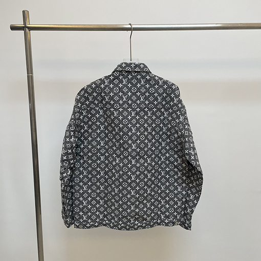 ルイヴィトン 新しいフルプリントのジャカードデニムジャケット