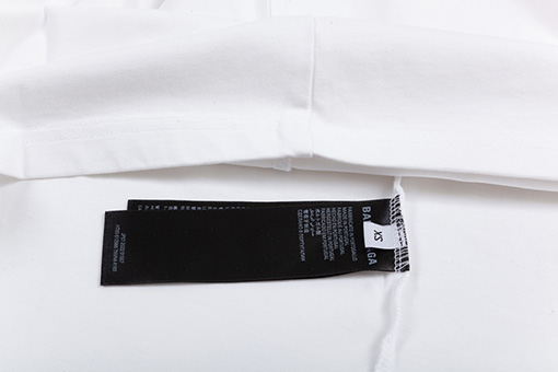 バレンシアガスーパーコピー アルファベットロゴロゴプリントホットドリルエンボス半袖Tシャツ