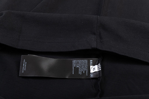 バレンシアガスーパーコピー アルファベットロゴロゴプリントホットドリルエンボス半袖Tシャツ