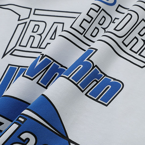 バレンシアガ 新しい大きなフォームプリントラウンドネック半袖Tシャツ
