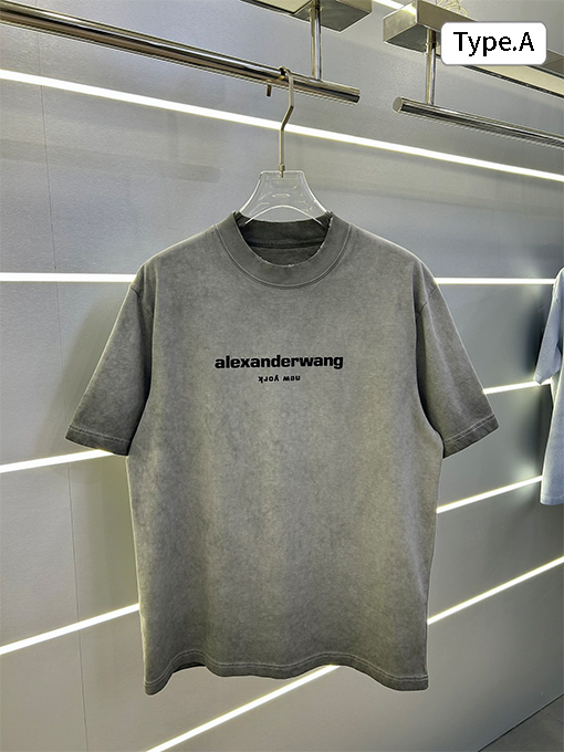 アレキサンダーワン ティーシャツ 洗い染めシリーズ ヒットショートスリーブTシャツ