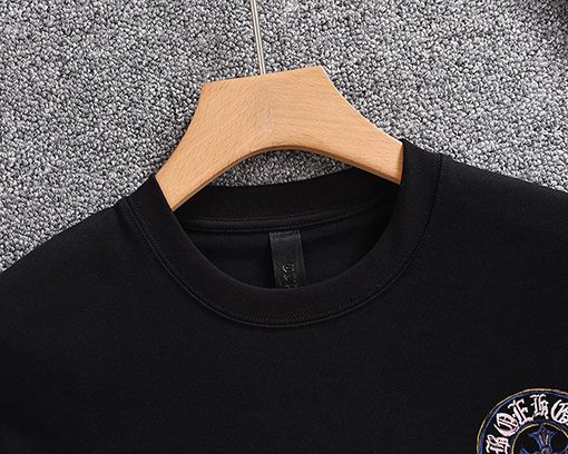 クロムハーツ 新しいファッションラウンドネック半袖Tシャツ
