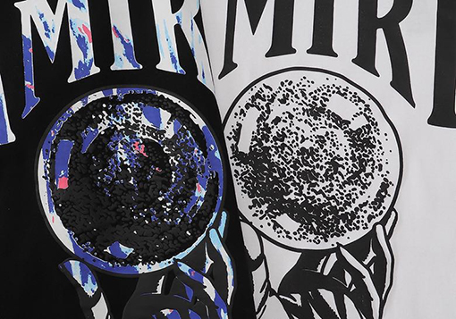 アミリスーパーコピー ラウンドネックTシャツルーズクラシック半袖Tシャツ