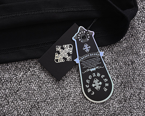 クロムハーツ ダブルガーゼコットンラウンドネック半袖Tシャツ