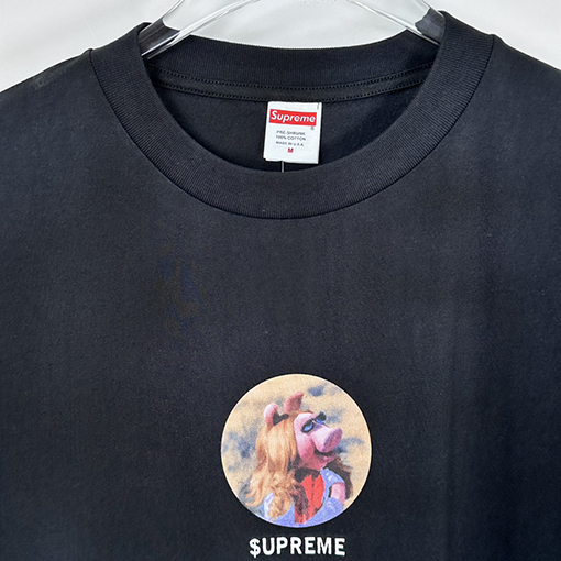 シュプリーム SS24 MISS PIGGY TEE 豚豚女の子Tシャツ