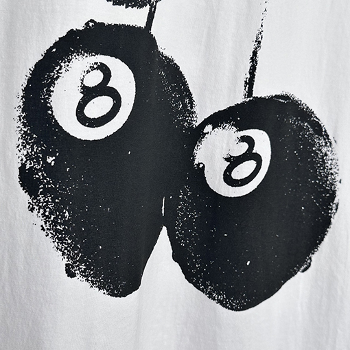 STUSSY SS24 CHERRIES TEEチェリー柄プリントTシャツ