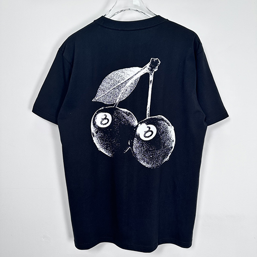 STUSSY SS24 CHERRIES TEEチェリー柄プリントTシャツ
