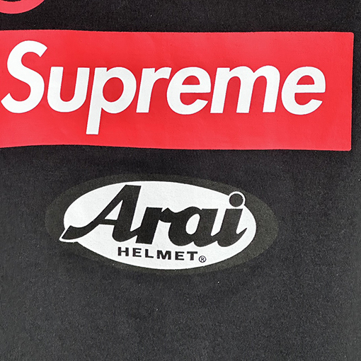 SUPREME X DUCATI SS 24コラボLOGO TEEドゥカティマイクロラベルTシャツ
