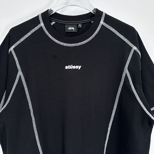 STUSSY SS24 WAVE COTTON CREW TEE 明線微标 Tシャツ