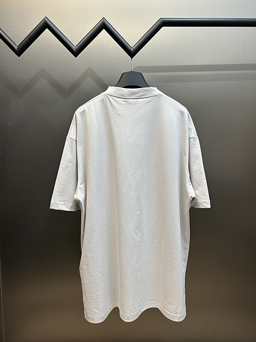 バレンシアガ  落書き古いBBファッション半袖Tシャツ