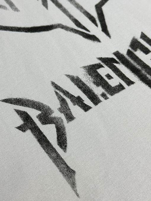 バレンシアガ  落書き古いBBファッション半袖Tシャツ