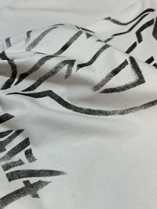 バレンシアガ  落書き古いBBファッション半袖Tシャツ