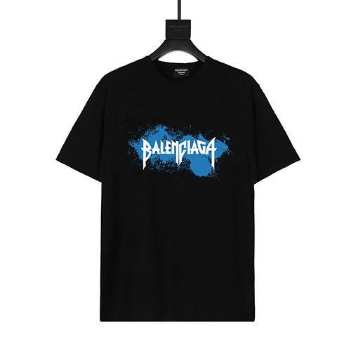 バレンシアガ ファッションプリントパーフェクト半袖Tシャツ