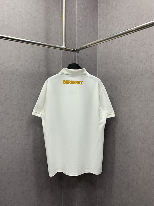 バーバリー パールマザーロゴボタンポロシャツ半袖Tシャツ