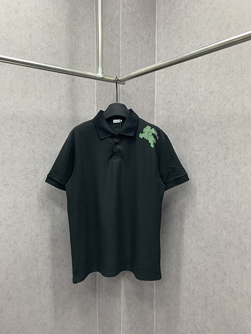 バーバリー パールマザーロゴボタンポロシャツ半袖Tシャツ