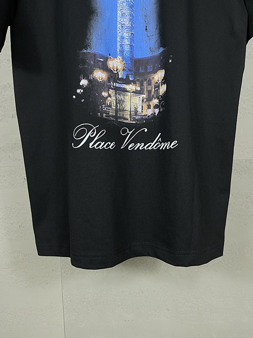 バレンシアガコピー Balenciaga Vogueコラボレーションプリント半袖Tシャツ