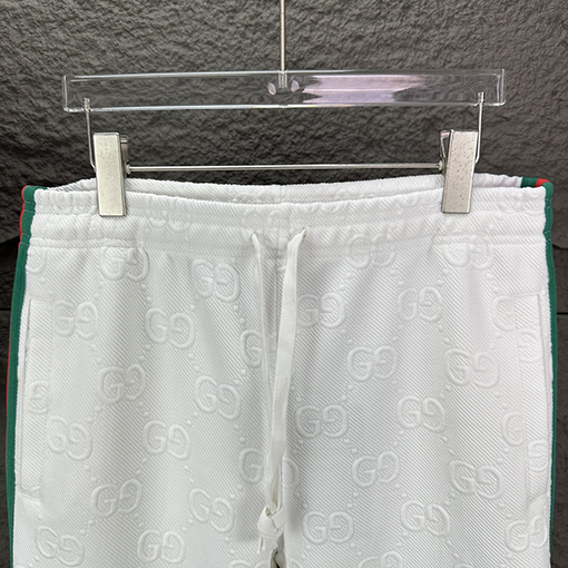 グッチ 新しいロゴカップルパンツ