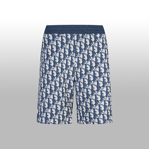 ディオール ジャカードクラシックロゴ柄ショートパンツ