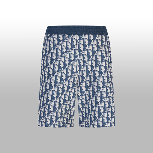 ディオール ジャカードクラシックロゴ柄ショートパンツ