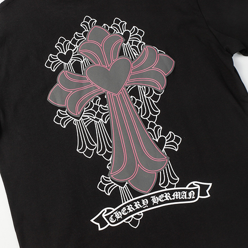 クロムハーツ  クロスプリント半袖Tシャツ