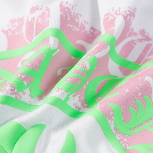 クロムハーツコピー 馬蹄サンスクリットプリント半袖Tシャツ