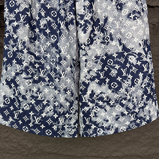 ルイヴィトンスーパーコピー 新しいプリントロゴカップルデニムパンツ