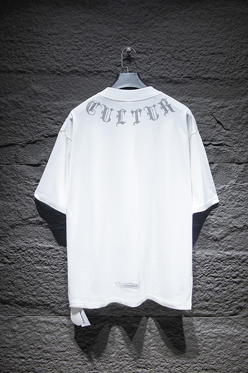 クロムハーツ  胸の刺繍ロゴ半袖Tシャツ