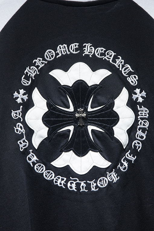 クロムハーツコピー  ヴィンテージファッション刺繍半袖Tシャツ