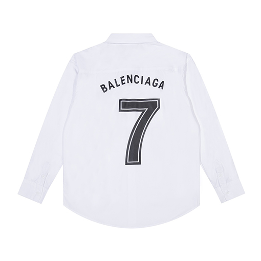 バレンシアガ サッカーNo.7プリントサッカー長袖シャツBlokecoreジャージジャケット